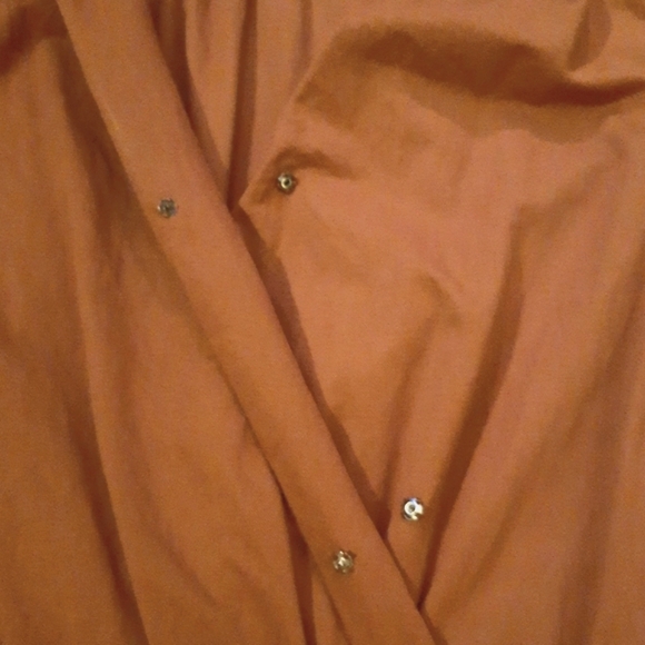 (M)🔥Reitman's🔥Viscose Jumpsuit Capri Ptp17"×L50" - Picture 5 of 8